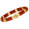 image:imageRossSimons Good Fortune Jade Bracelet in 18kt Gold Over Sterling