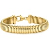 image:imageRossSimons Italian 12mm 14kt Yellow GoldPlated Omega Braceletno gemstone