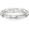 image:imageRossSimons Italian 14kt White Gold DiamondCut RingNo Gemstone
