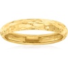 image:imageRossSimons Italian 14kt Yellow Gold DiamondCut RingNo Gemstone