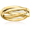 image:imageRossSimons Italian 14kt Yellow Gold Rolling RingNo Gemstone