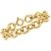 image:imageRossSimons Italian 18kt Yellow Gold RoloChain Braceletno gemstone