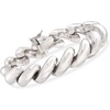 image:imageRossSimons Italian Sterling Silver Large San Marco Braceletno gemstone