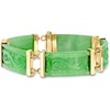 image:imageRossSimons Jade Dragon Bracelet With 18kt Gold Over SterlingJade