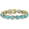 image:imageRossSimons Mohave Turquoise Bracelet in 18kt Gold Over SterlingStabilized Turquoise