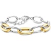 image:imageRossSimons Silver and 14kt GoldPlated Link Bracelet 7 inches