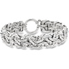 image:imageRossSimons Sterling Silver Byzantine Braceletno gemstone