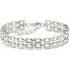 image:imageRossSimons Sterling SilverPlated PantherLink Bracelet 7 inches