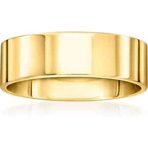 image:imagePure Collection by RossSimons 18kt Gold Over Sterling LargeBand RingNo Gemstone