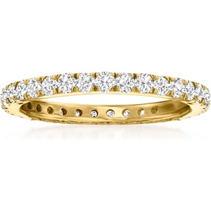 image:imageRossSimons 100 ct tw Diamond Eternity Band in 14kt Yellow GoldDiamond