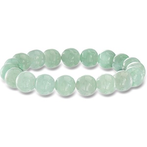image:imageRossSimons 10mm Jade Bead Stretch Bracelet
