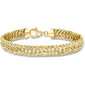 image:imageRossSimons 14kt Yellow GoldPlated CestinaLink Braceletno gemstone