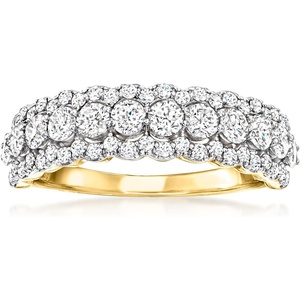 image:imageRossSimons 150 ct tw Diamond Ring in 14kt Yellow GoldDiamond