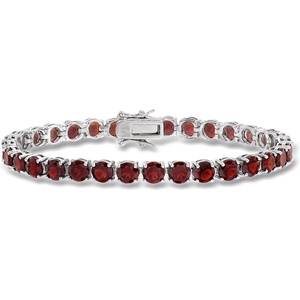 image:imageRossSimons 1920 ct tw Garnet Tennis Bracelet in Sterling SilverGarnet