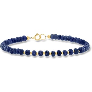 image:imageRossSimons 2500 ct tw Sapphire Bead Bracelet in 10kt Yellow GoldSapphire