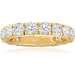 image:imageRossSimons Diamond Eternity Band Made in 14kt Yellow GoldWhite