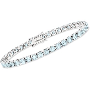 image:imageRossSimons Gemstone Tennis Bracelet in Sterling SilverTopaz