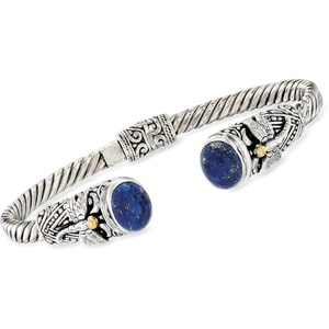 image:imageRossSimons Lapis Dragonfly Cuff Bracelet in Sterling Silver and 18kt Yellow GoldLapis Lazuli