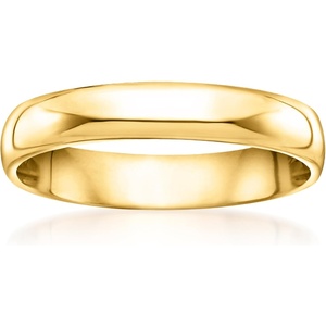 image:imageRossSimons Mens 4mm 14kt Yellow Gold BandNo Gemstone