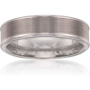 image:imageRossSimons Mens 6mm Tungsten Carbide Wedding BandNo Gemstone