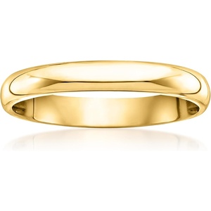 image:imageRossSimons Womens 3mm 14kt Yellow Gold BandNo Gemstone