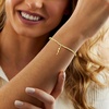 image:imagePure Collection by RossSimons 3mm 18kt Gold Over Sterling Bead Stretch Bracelet With Italian Horn Charmno gemstone