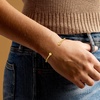 image:imagePure Collection by RossSimons Italian 18kt Gold Over Sterling Bead Cuff Braceletno gemstone