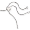 image:imageRossSimons 025 ct tw Diamond Openwork Bolo Bracelet in Sterling Silver