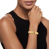 image:imageRossSimons 030 ct tw MultiGemstone Celestial Bangle Bracelet With Diamonds in 18kt Gold Over SterlingEmerald