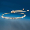 image:imageRossSimons 100 ct tw Diamond Bolo Bracelet in 14kt Yellow Gold