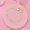 image:imageRossSimons 100 ct tw Diamond Bolo Bracelet in 14kt Yellow Gold