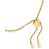 image:imageRossSimons 100 ct tw Diamond Bolo Bracelet in 14kt Yellow Gold