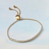 image:imageRossSimons 100 ct tw Diamond Bolo Bracelet in 14kt Yellow Gold