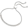 image:imageRossSimons 100 ct tw Diamond Cluster Bolo Bracelet in Sterling Silver