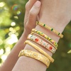 image:imageRossSimons 140 ct tw Emerald and 15 ct tw Diamond Bangle Bracelet in 18kt Gold Over SterlingEmerald