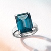 image:imageRossSimons 1400 Carat London Blue Topaz Ring in Sterling SilverTopaz