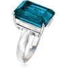 image:imageRossSimons 1400 Carat London Blue Topaz Ring in Sterling SilverTopaz