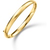 image:imageRossSimons 14kt Yellow Gold Polished Bangle Braceletno gemstone