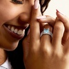 image:imageRossSimons 300 Carat Sky Blue Topaz Ring With White Topaz in Sterling SilverTopaz