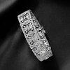 image:imageRossSimons 300 ct tw Diamond Floral Bracelet in Sterling SilverDiamond