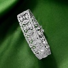 image:imageRossSimons 300 ct tw Diamond Floral Bracelet in Sterling SilverDiamond