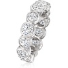 image:imageRossSimons 400 ct tw CZ Eternity Band in Sterling SilverCubic Zirconia