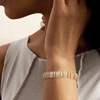 image:imageRossSimons 500 ct tw Round and Baguette Diamond Bracelet in 18kt Gold Over SterlingDiamond