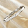 image:imageRossSimons 6mm Sterling Silver Bangle Braceletno gemstone