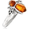 image:imageRossSimons Gem Bumblebee Ring in SilverAmber