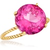 image:imageRossSimons Gemstone Twist Rope Ring in 14kt Yellow GoldTopaz