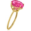 image:imageRossSimons Gemstone Twist Rope Ring in 14kt Yellow GoldTopaz