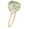 image:imageRossSimons Gemstone Twist Rope Ring in 14kt Yellow Goldprasiolitequartz