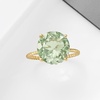 image:imageRossSimons Gemstone Twist Rope Ring in 14kt Yellow Goldprasiolitequartz