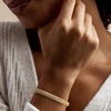 image:imageRossSimons Italian 10kt Yellow Gold Mesh Bangle Braceletno gemstone